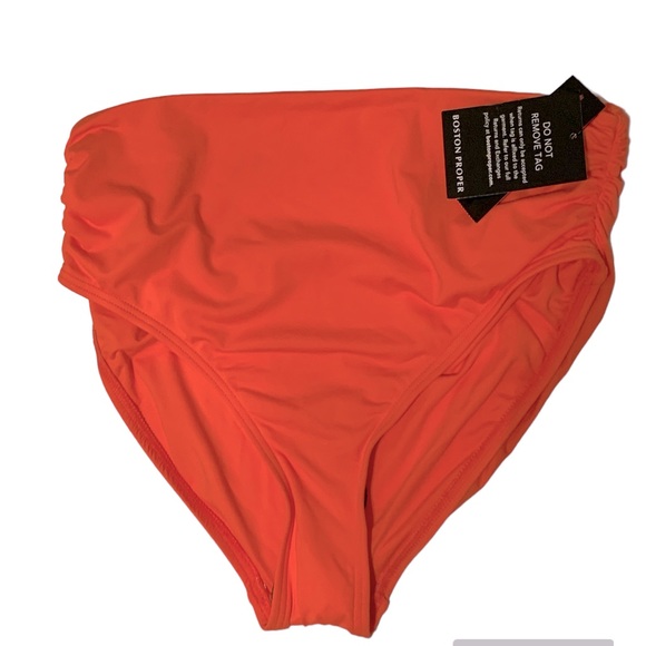 Swim Bottom in Hot Coral Size Large **NEW** - Picture 1 of 7